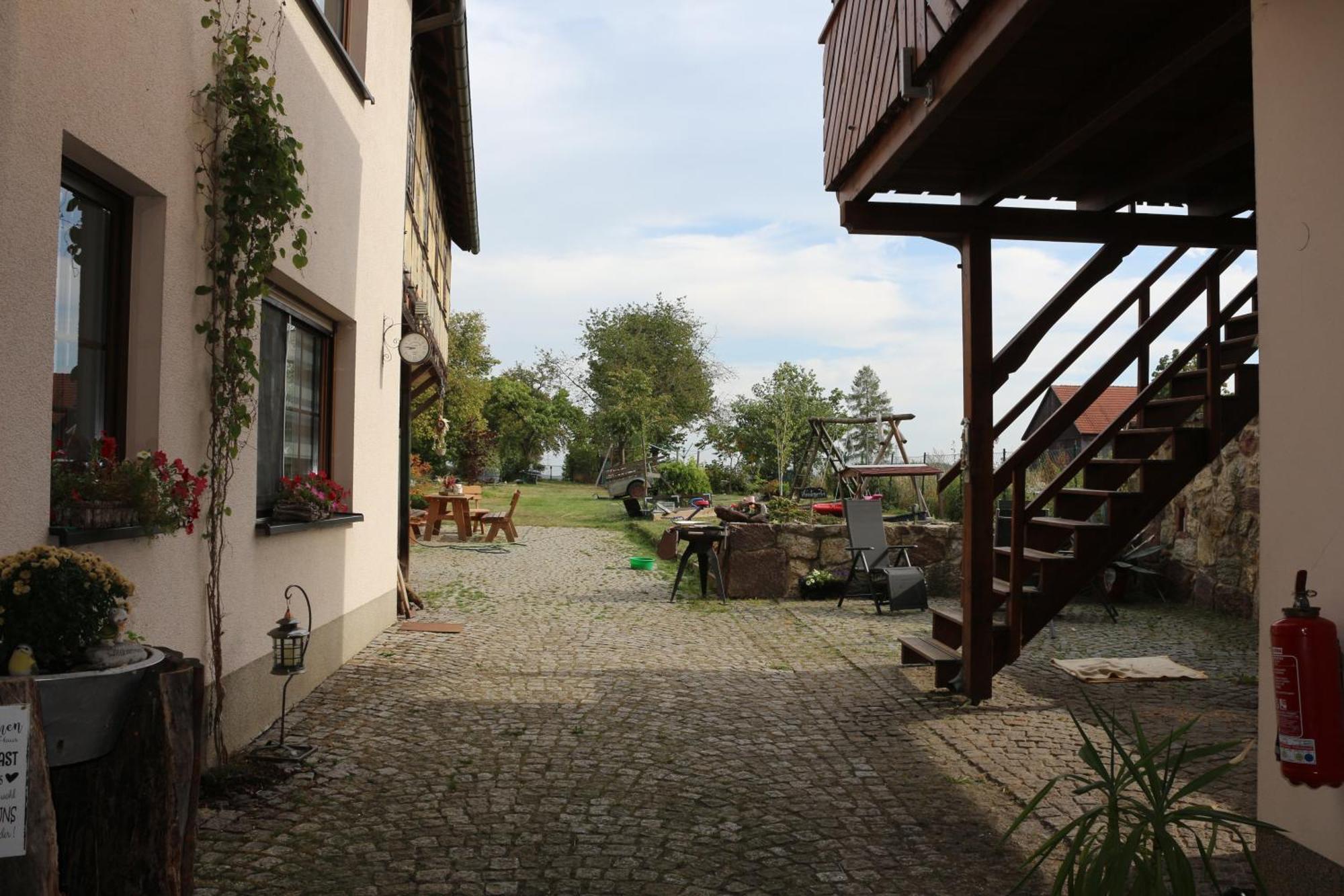 Ferienwohnung Brunow "In Der Natur Zuhause" Neundorf (Thuringia) Exterior foto